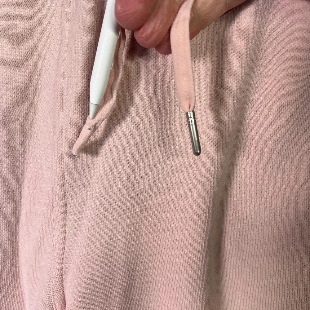 Lululemon Scuba High Rise Joggers Soft Pink 14 Cotton Fleece Lounge‎ Sweatpants